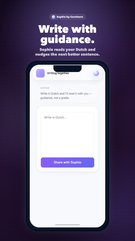 Write with guidance